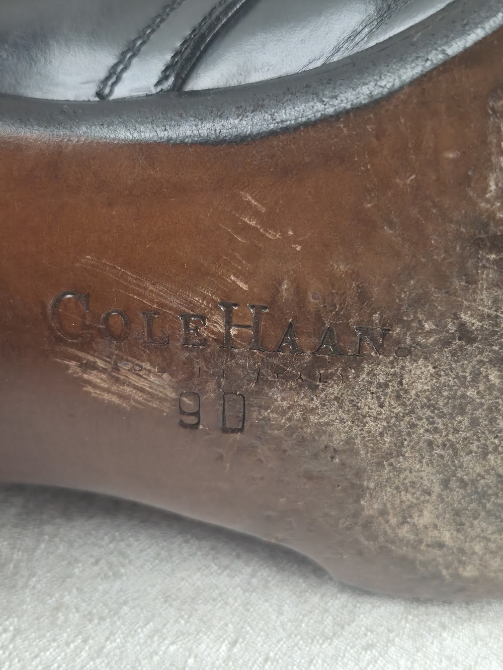 Cole Haan Black Leather Monk Strap Dress Shoes Men's Size 11 D Single Buckle - Picture 6 of 9